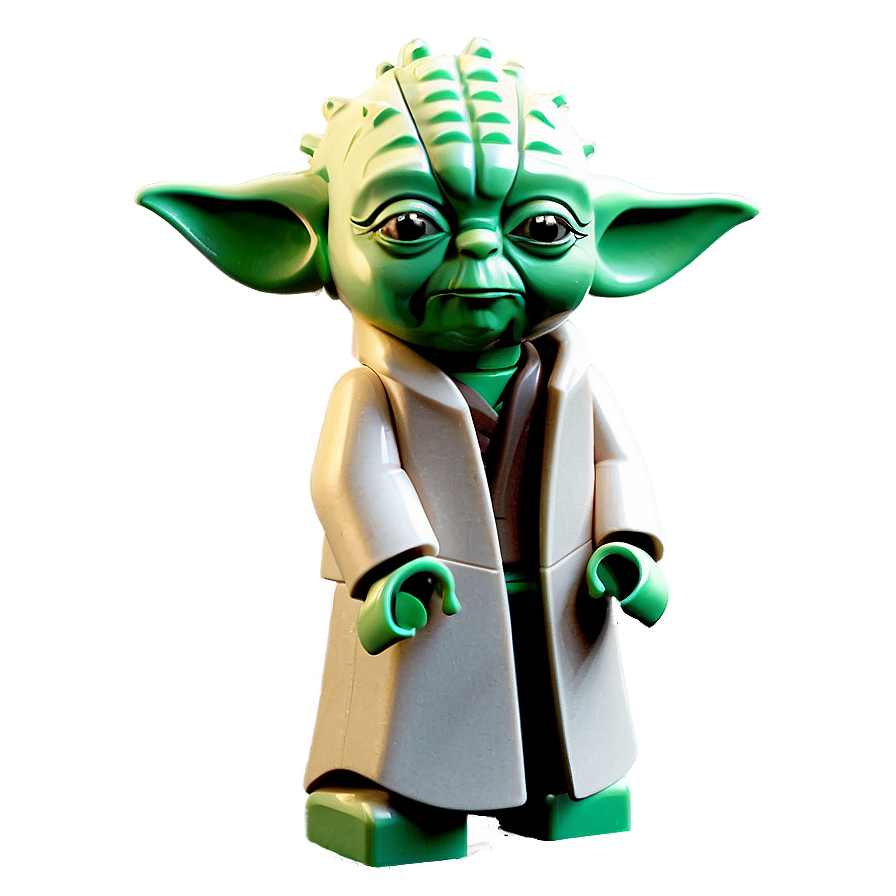 Master Yoda Lego Design Png 06282024