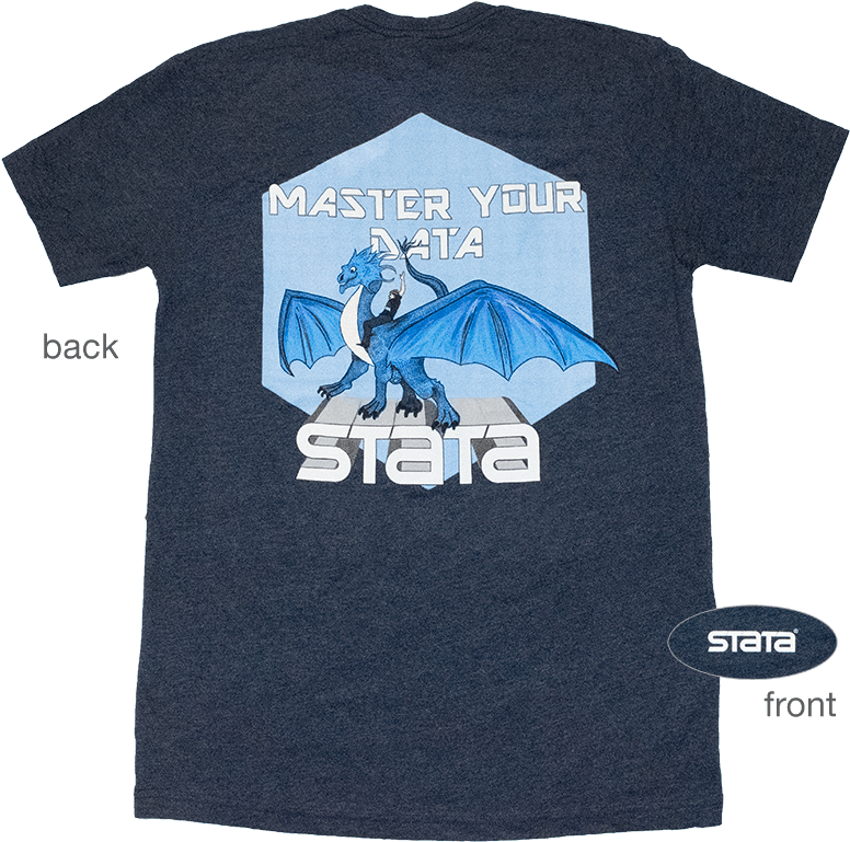 Master Your Data Stata Dragon Shirt