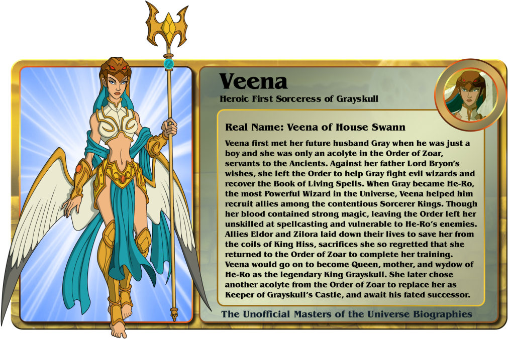 Mastersofthe Universe Veena Card