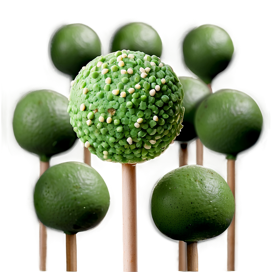 Matcha Cake Pop Png Ngb32