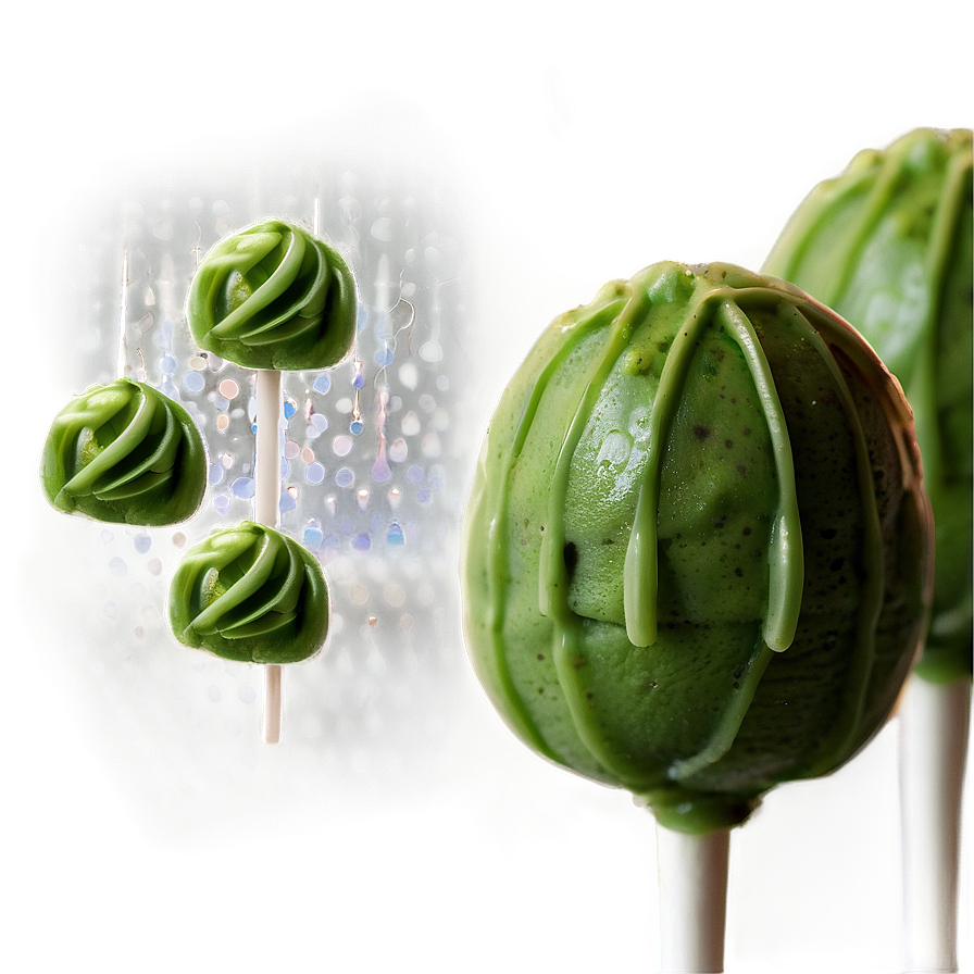 Matcha Cake Pops Png 06272024