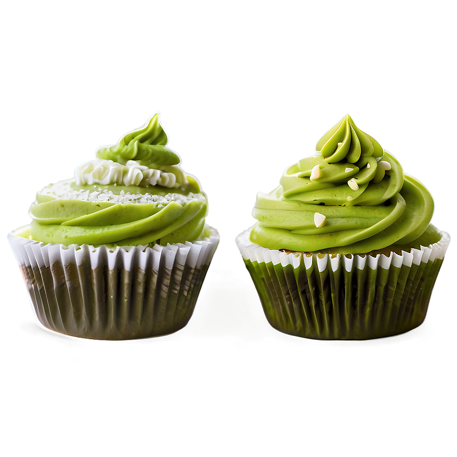 Matcha Cupcakes Png 06112024