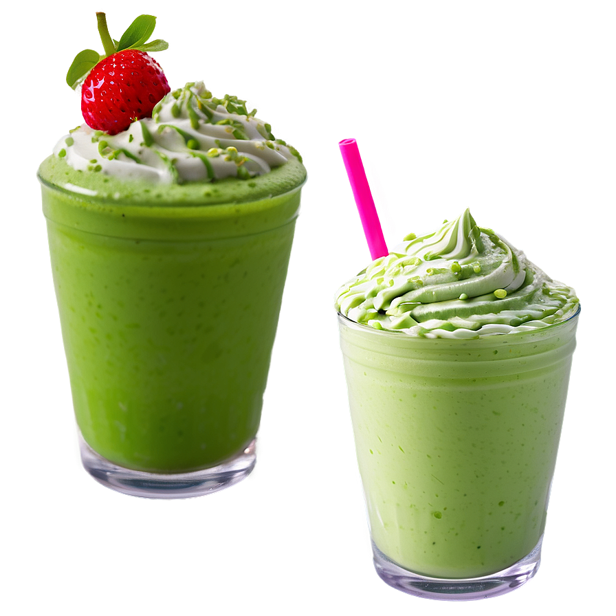 Matcha Milkshake Png 54