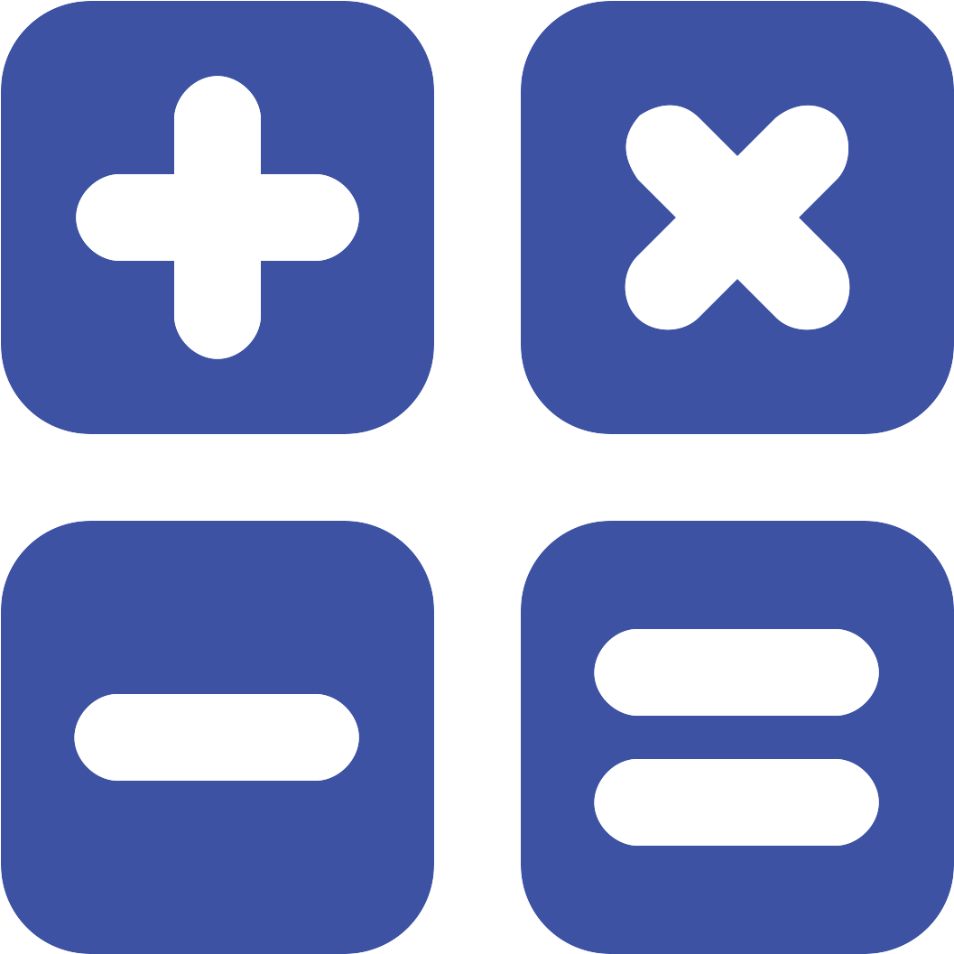 Mathematical Operations Icons