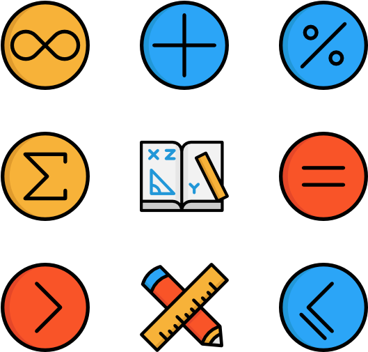 Mathematical_ Symbols_and_ Tools_ Icons