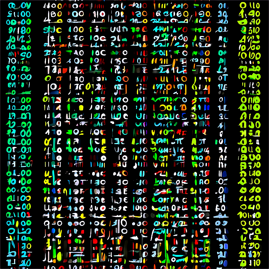 Matrix Code Binary Seamless Pattern Png Khe