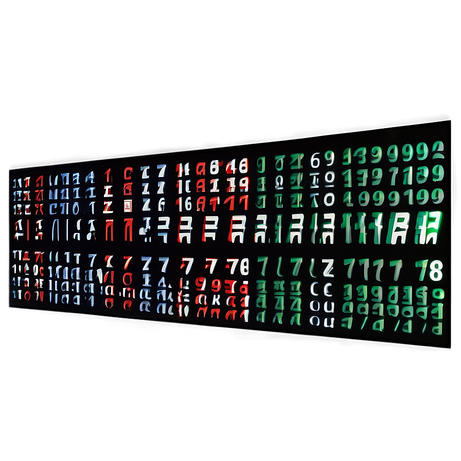 Matrix Code Digital Cipher Png 76