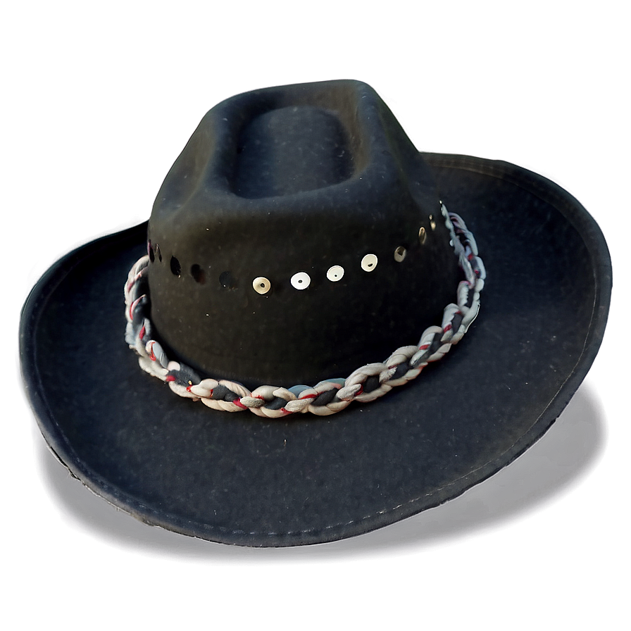 Matte Black Cowboy Hat Png Wbw18