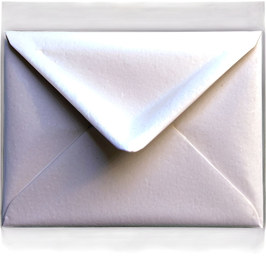 Matte White Envelope Png Oqo