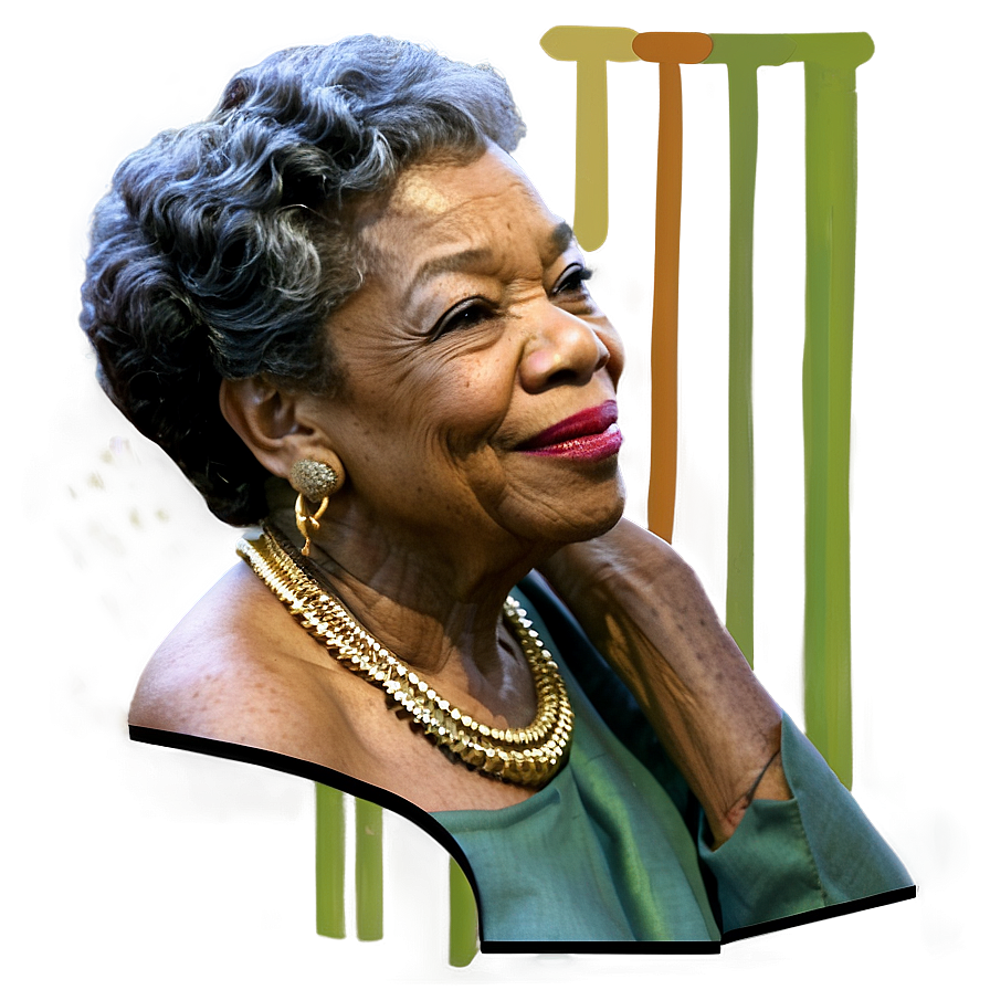 Maya Angelou Black History Month Png 88