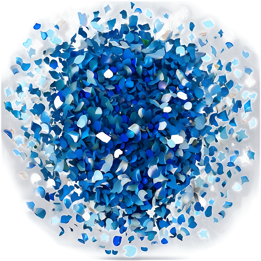 Maya Blue Confetti Burst Png 06262024