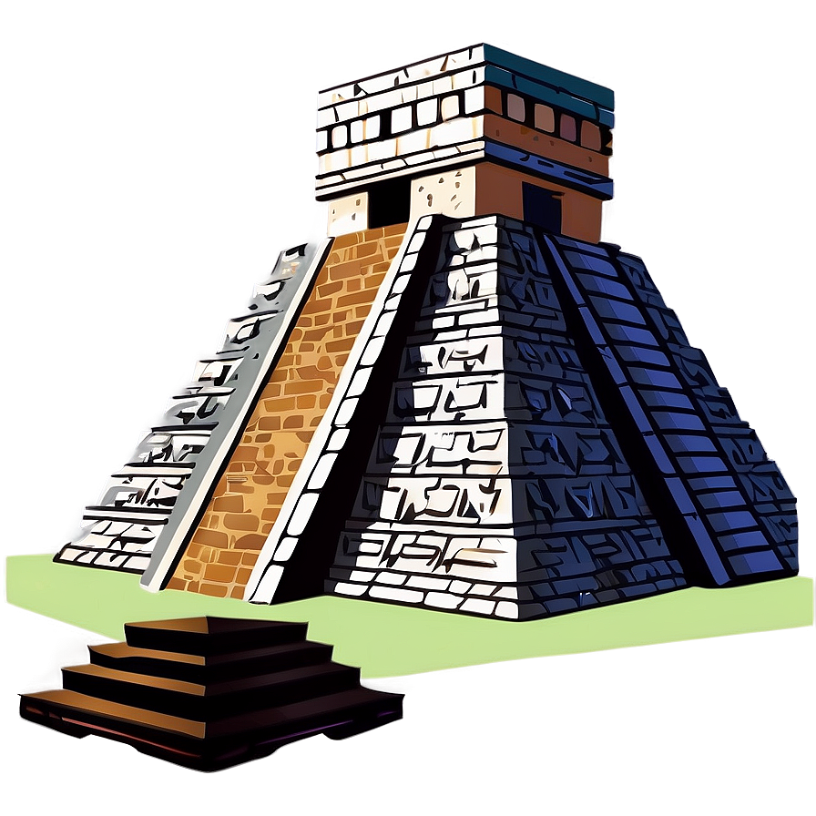 Mayan Chichen Itza Structure Png Cgg27