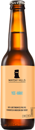 Mayday Hills Yee Hah Beer Bottle