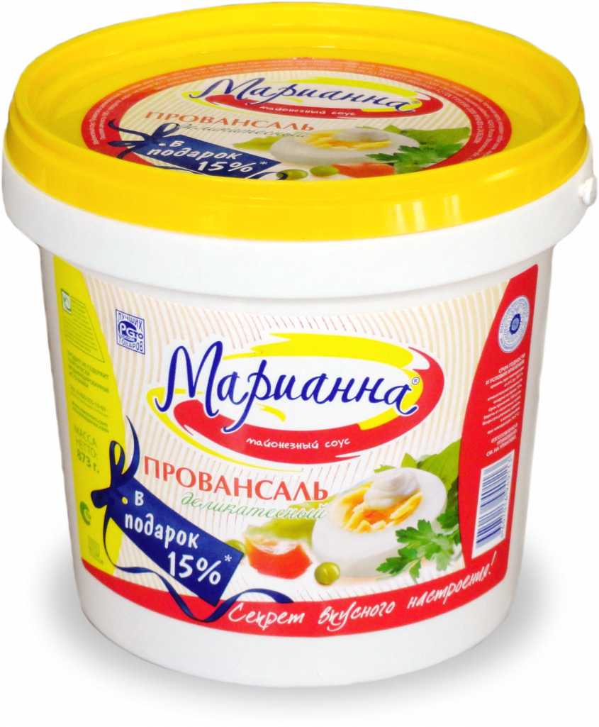 Mayonnaise Tub Provansal Flavor