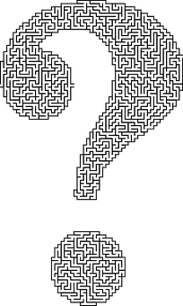 Maze Question Mark Puzzle