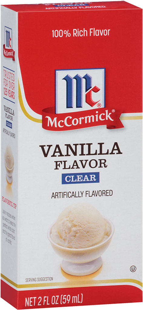 Mc Cormick Clear Vanilla Flavor Extract