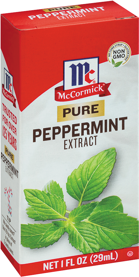 Mc Cormick Peppermint Extract Packaging