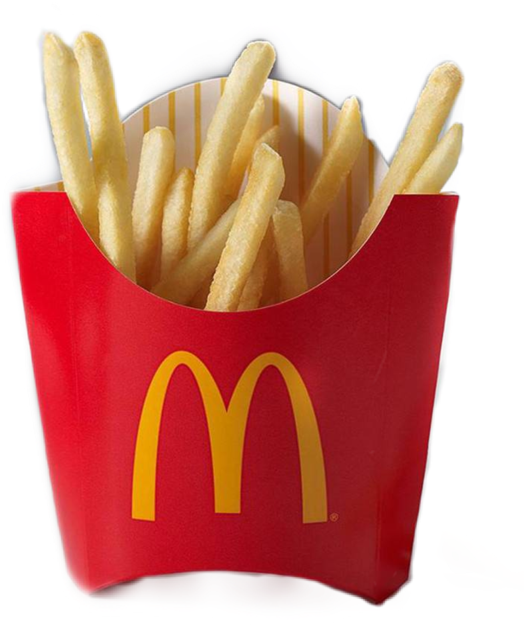 Mc Donalds French Fries Red Container