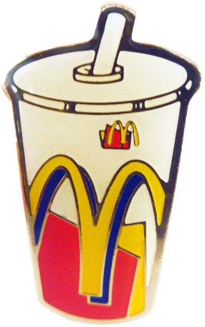 Mc Donalds Iconic Soda Cup Pin