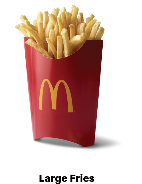 Mc Donalds Large French Fries