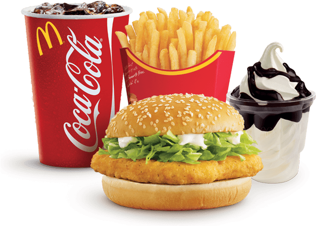 Mc Donalds Meal Combo Set