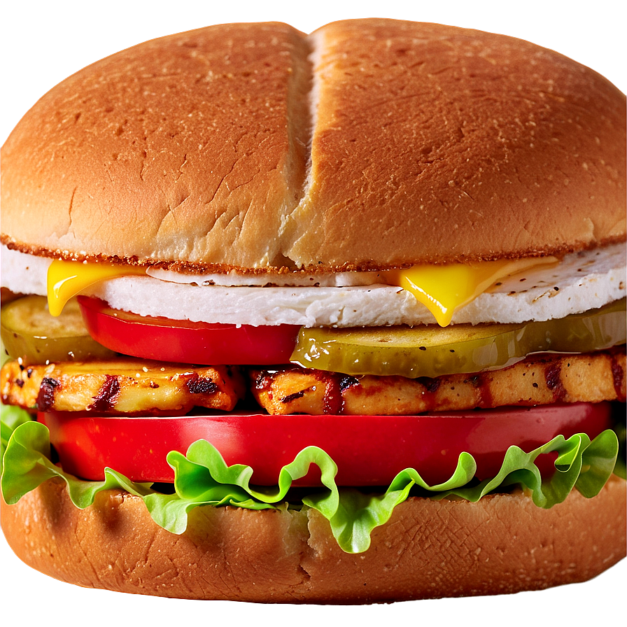 Mcdonald's Grilled Chicken Sandwich Png Edj