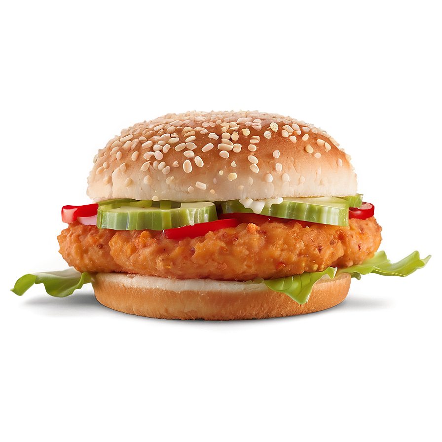 Mcdonald's Spicy Mcchicken Png 05212024