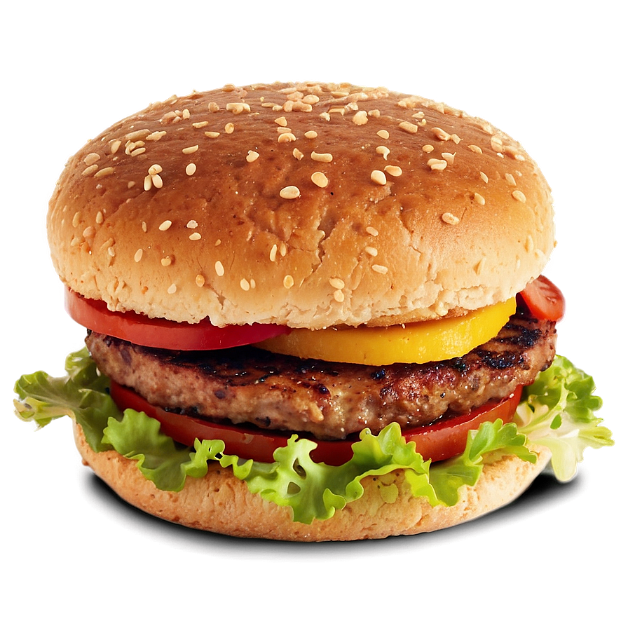 Mcdonalds Gluten-free Burger Png 06272024