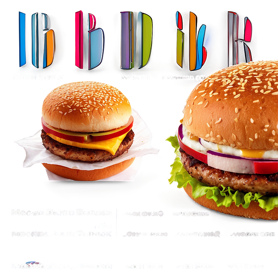 Mcdonalds Halal Burger Png 71