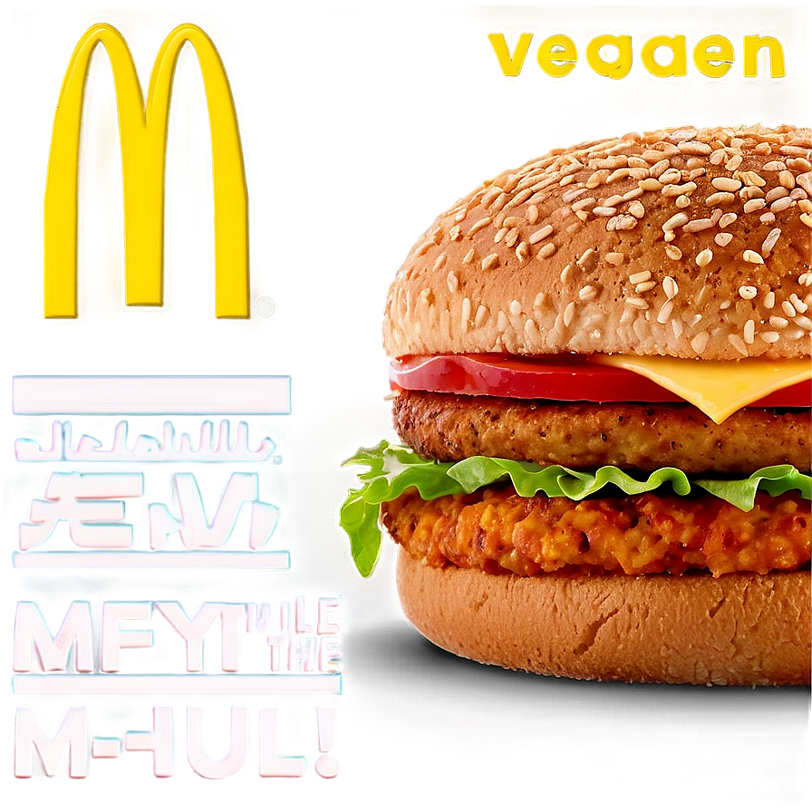 Mcdonalds Vegan Burger Png Jsi