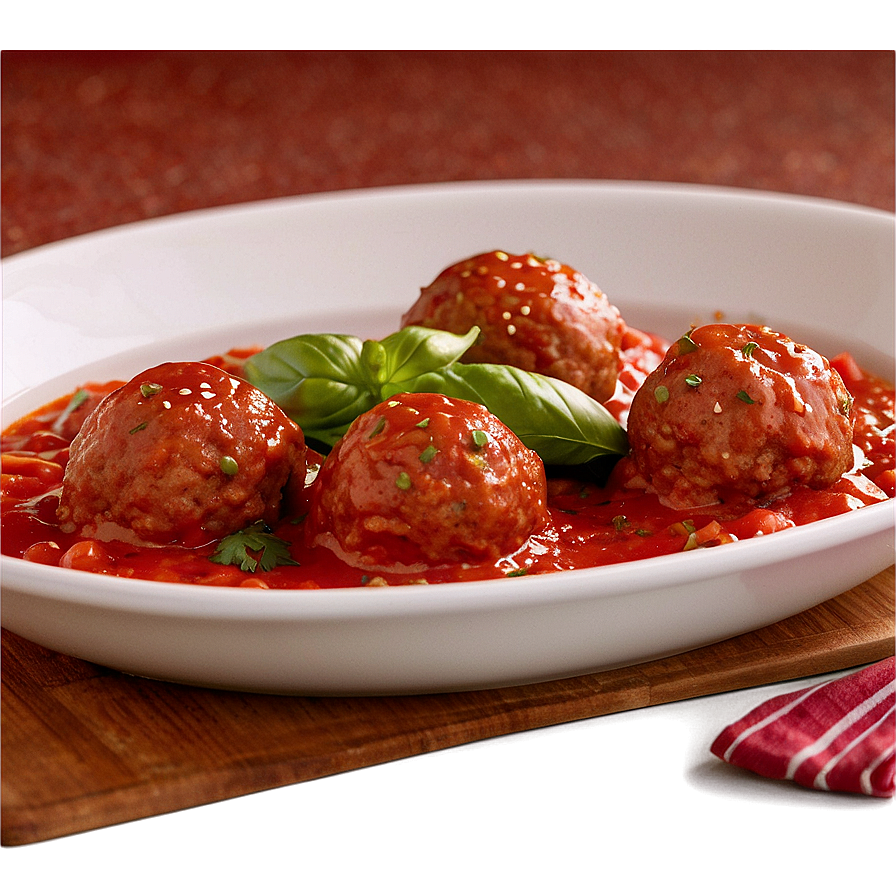 Meatball In Tomato Sauce Png 26