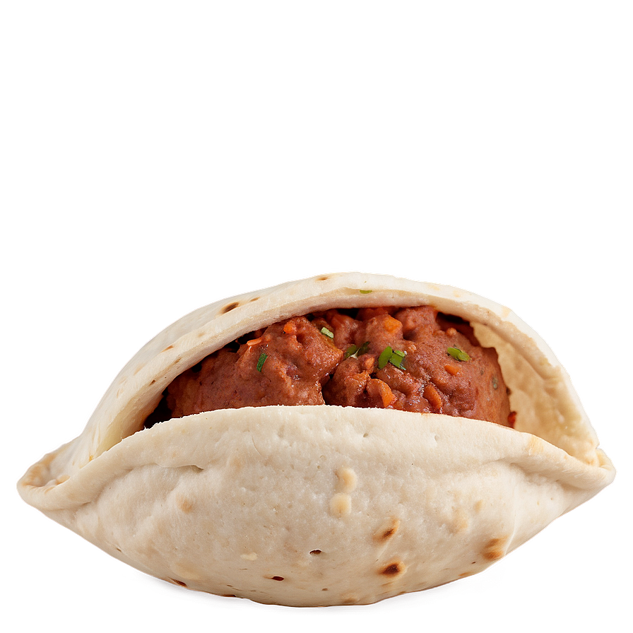 Meatball Pita Pocket