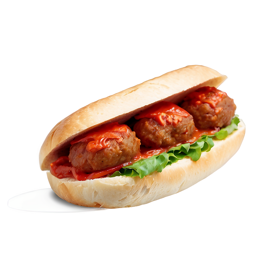 Meatball Sub Sandwich Png Sos43