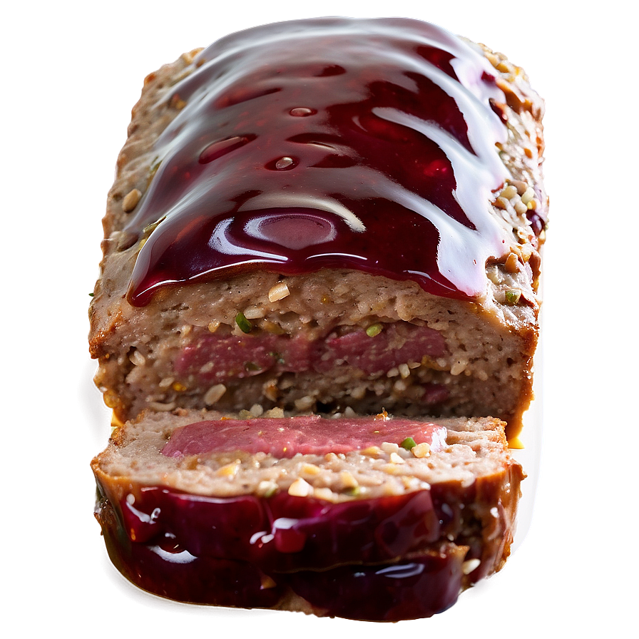 Meatloaf With Red Wine Glaze Png 06272024