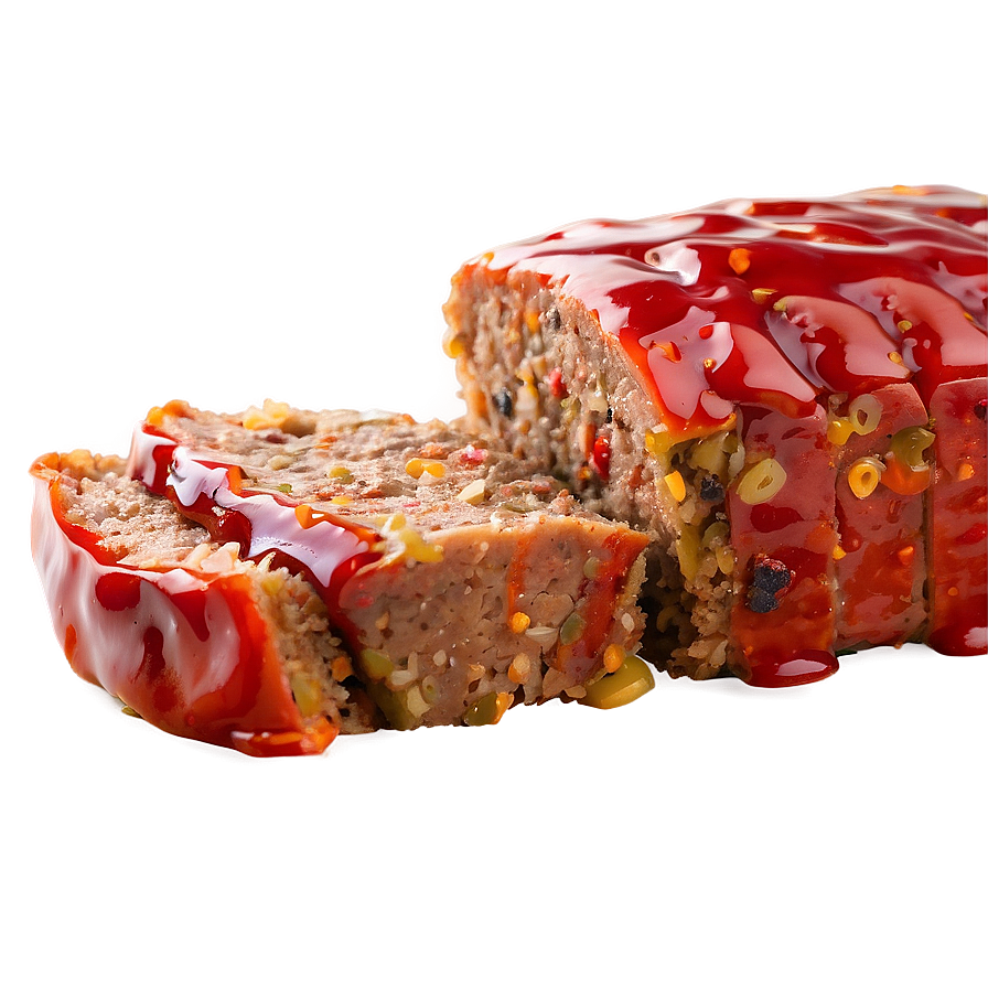 Meatloaf With Spicy Glaze Png Agf