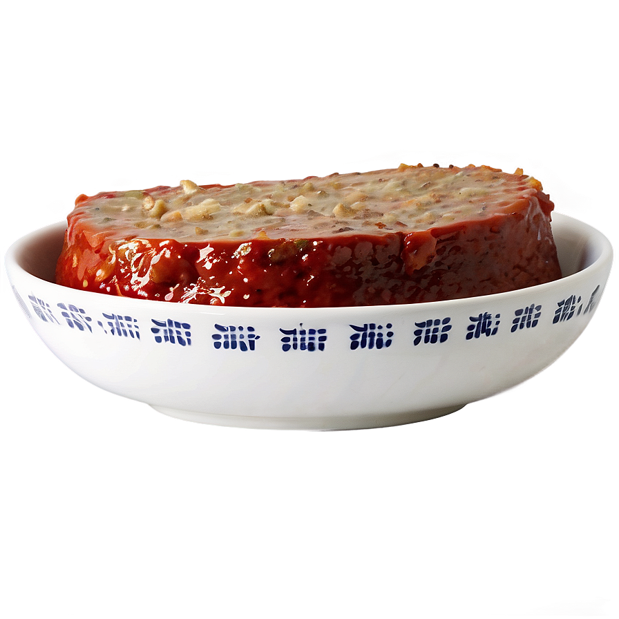 Meatloaf With Tangy Sauce Png 06272024