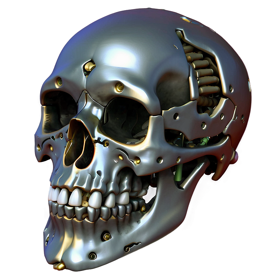 Mechanical Skull Avatar Png C