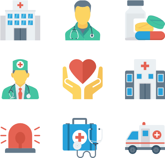 Medical Healthcare Icons Set