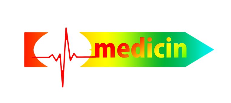 Medical Heartbeat Arrow Graphic