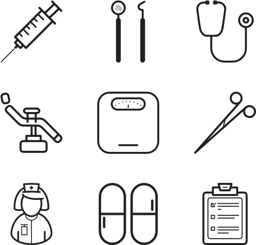 Medical Icons Set Vector