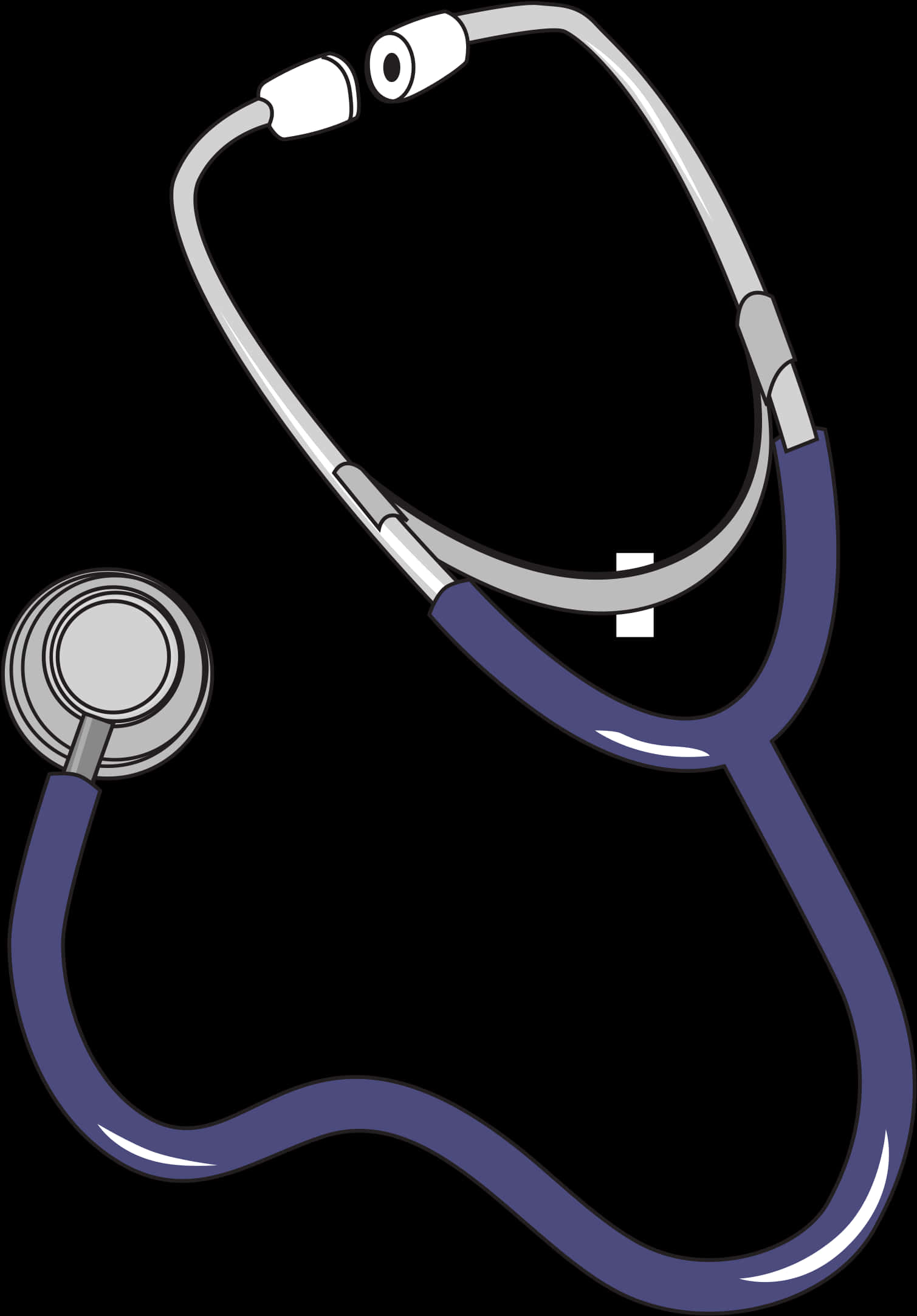 Medical Stethoscope Vector Illustration