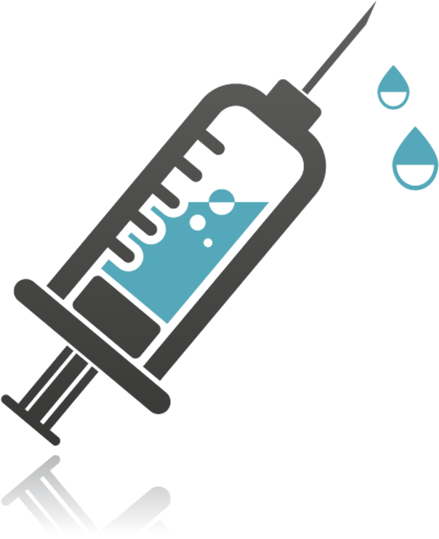 Medical Syringe Vector Illustration