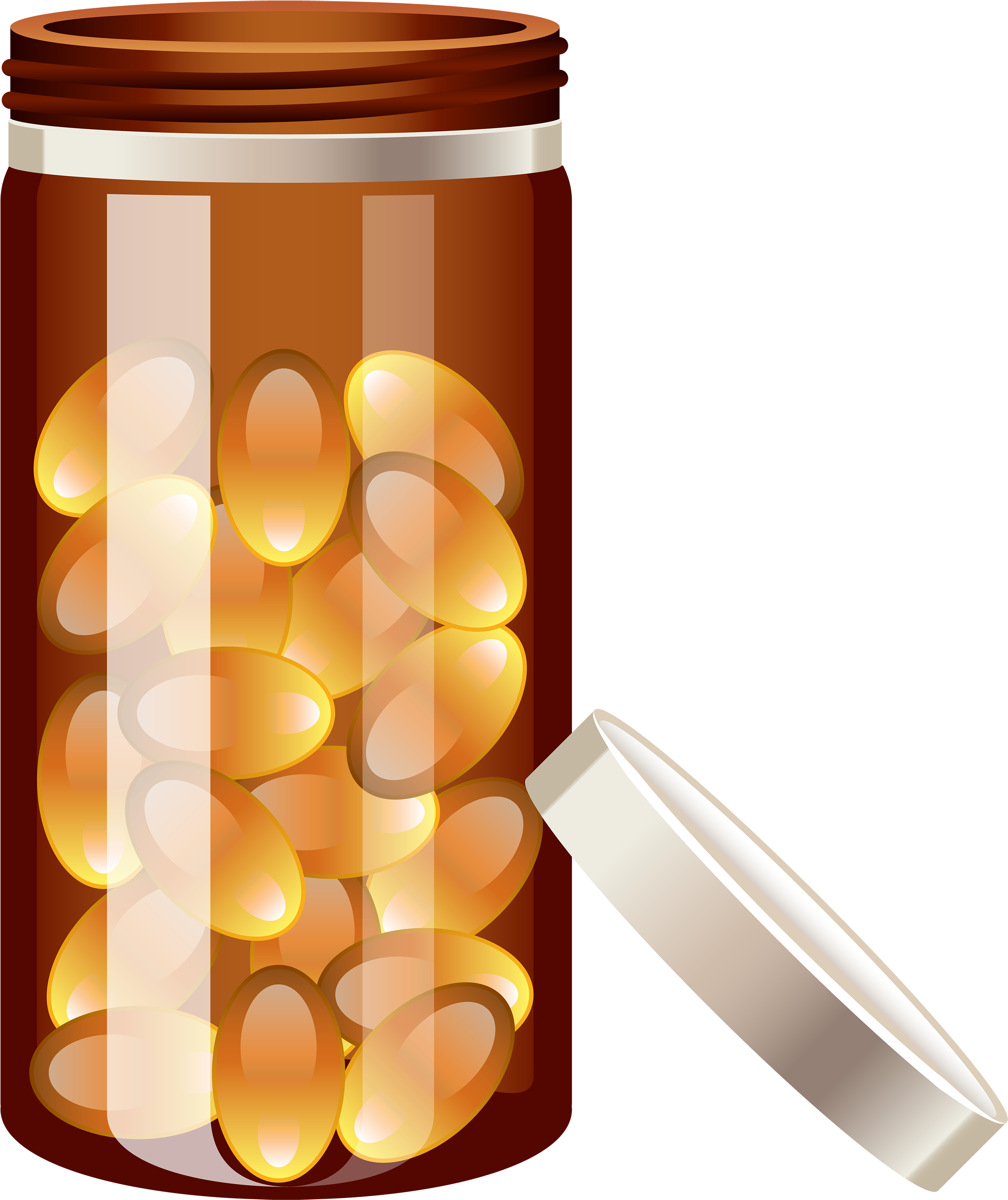 Medication Pills Bottle Vector