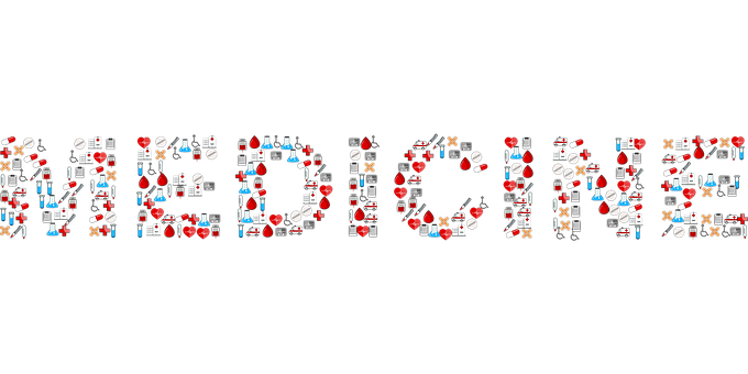 Medicine Word Pharmaceuticals Pills