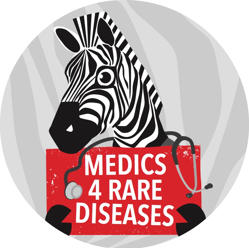 Medics4 Rare Diseases Zebra Logo