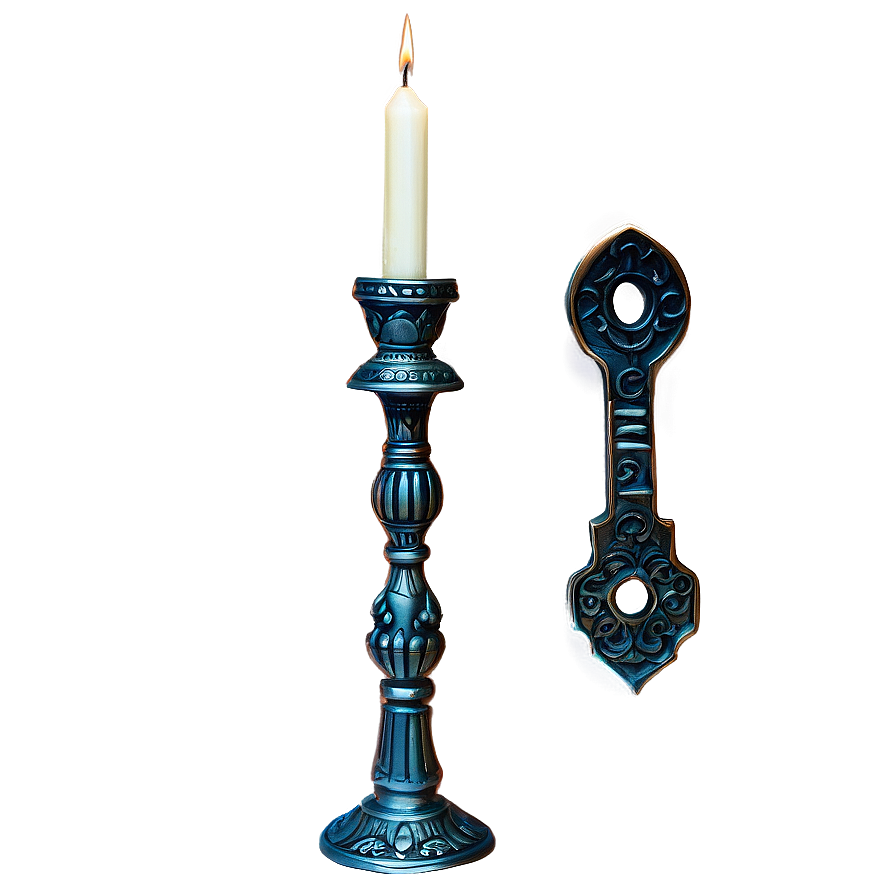 Medieval Candlestick Replica Png 06262024