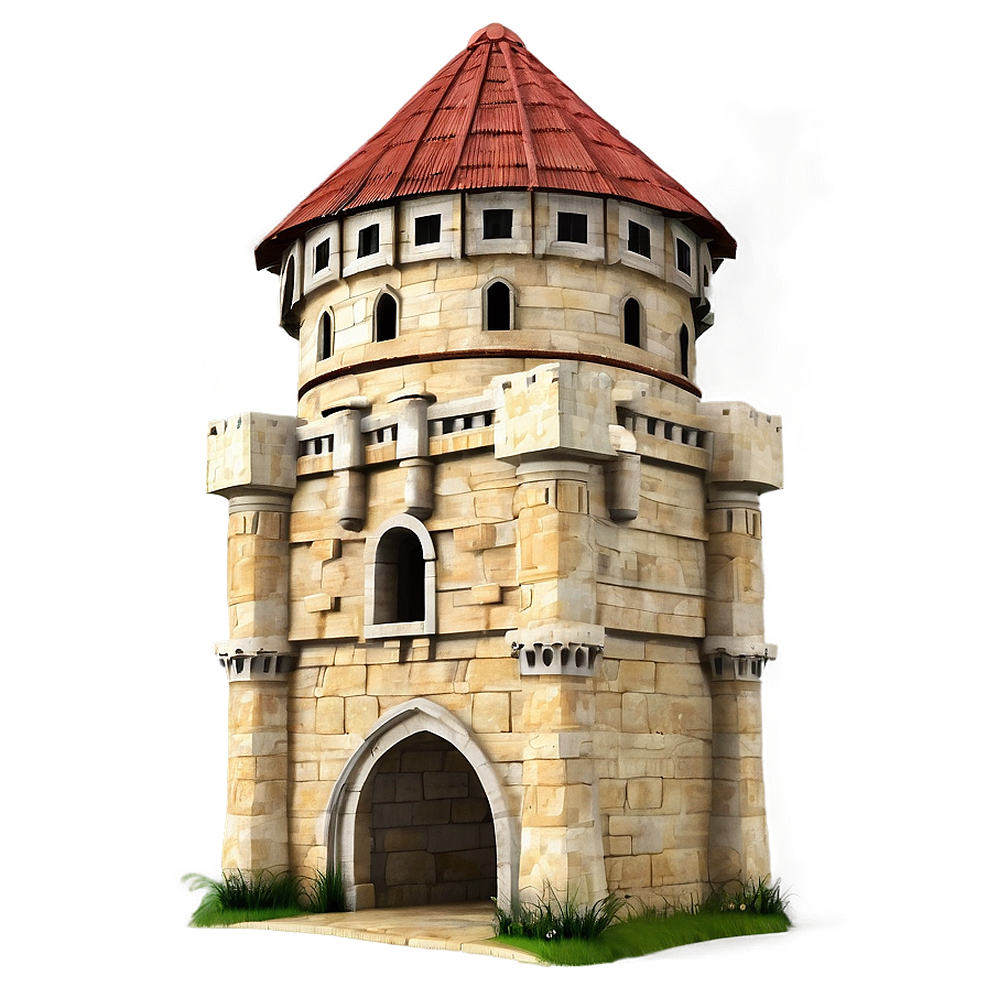 Medieval Castle Building Png 05242024