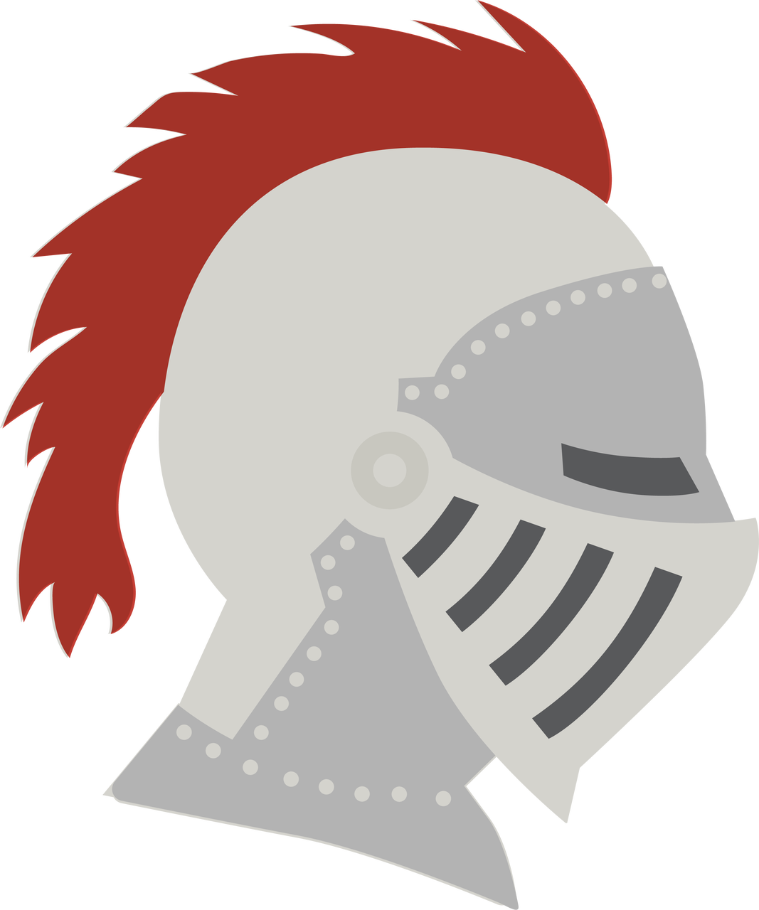 Medieval Knight Helmet Icon