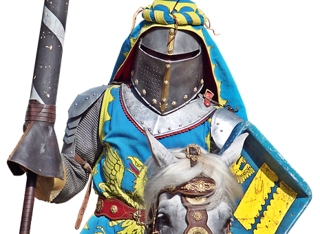 Medieval Knighton Horseback