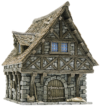 Medieval Style Model House